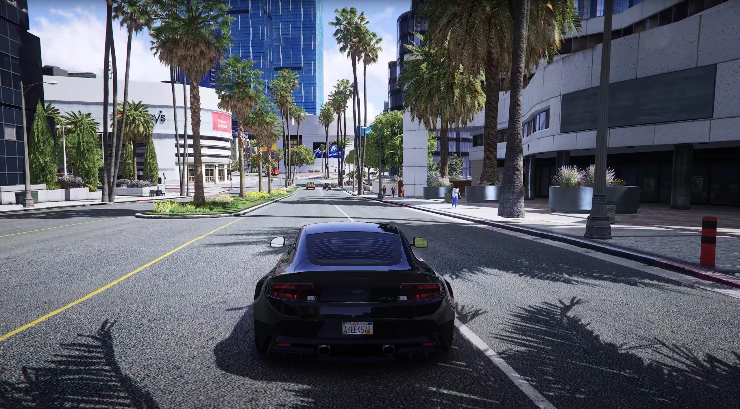 GTA V com Ray Tracing GI e QuantV Mod em 8K parace absolutamente incrível