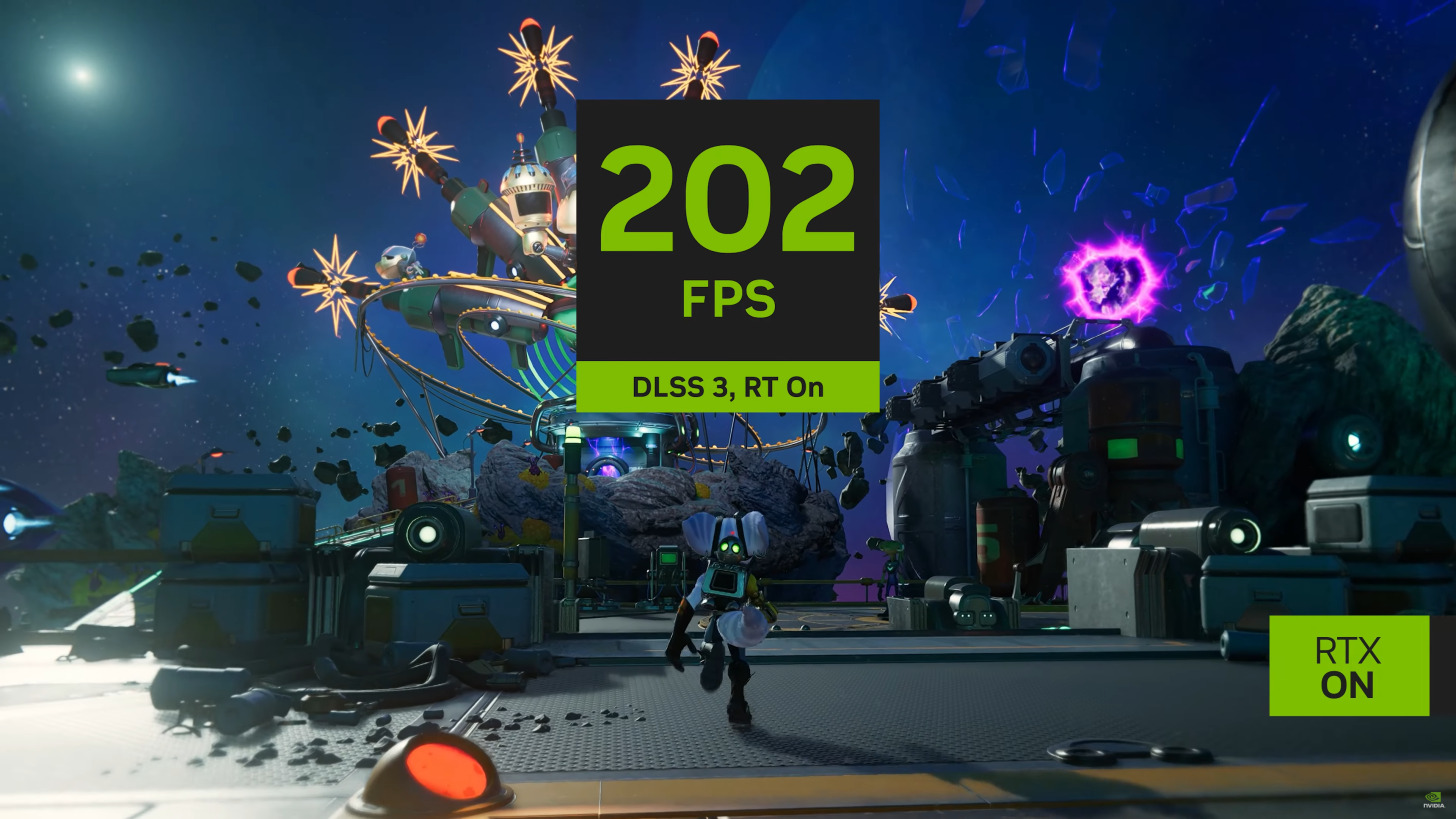 Ratchet & Clank: Rift Apart Hits 200FPS At 4K With NVIDIA RTX, DLSS 3 and RTX IO