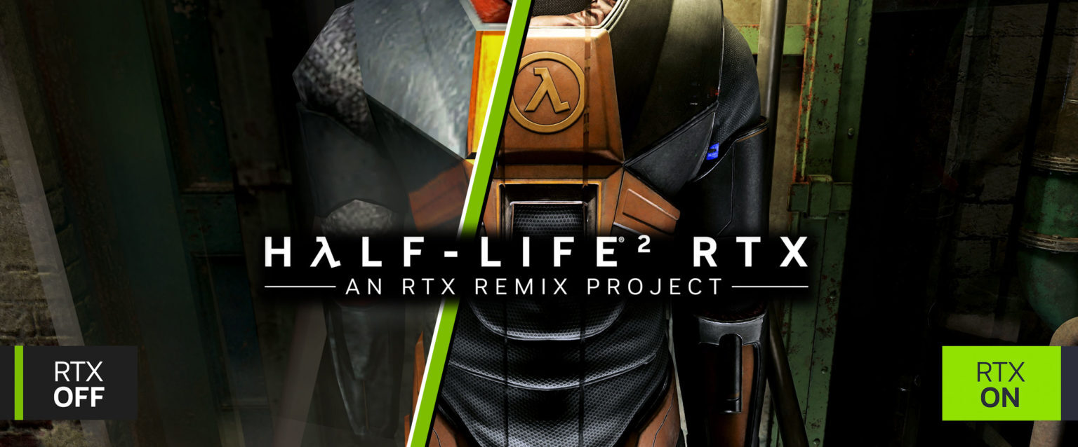 Half-Life 2 RTX Remix Project Announced: RTX, DLSS3, Improved Textures