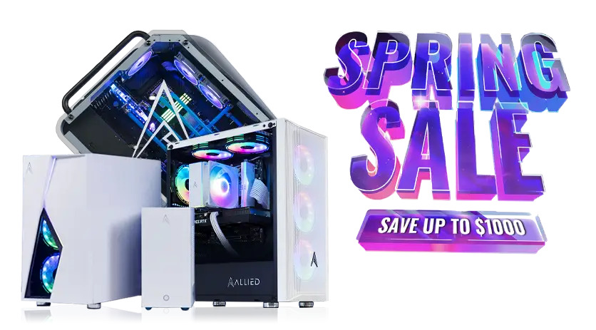 Level Up Your Gaming Experience with an Epic Gaming PC Spring Sale Now On!