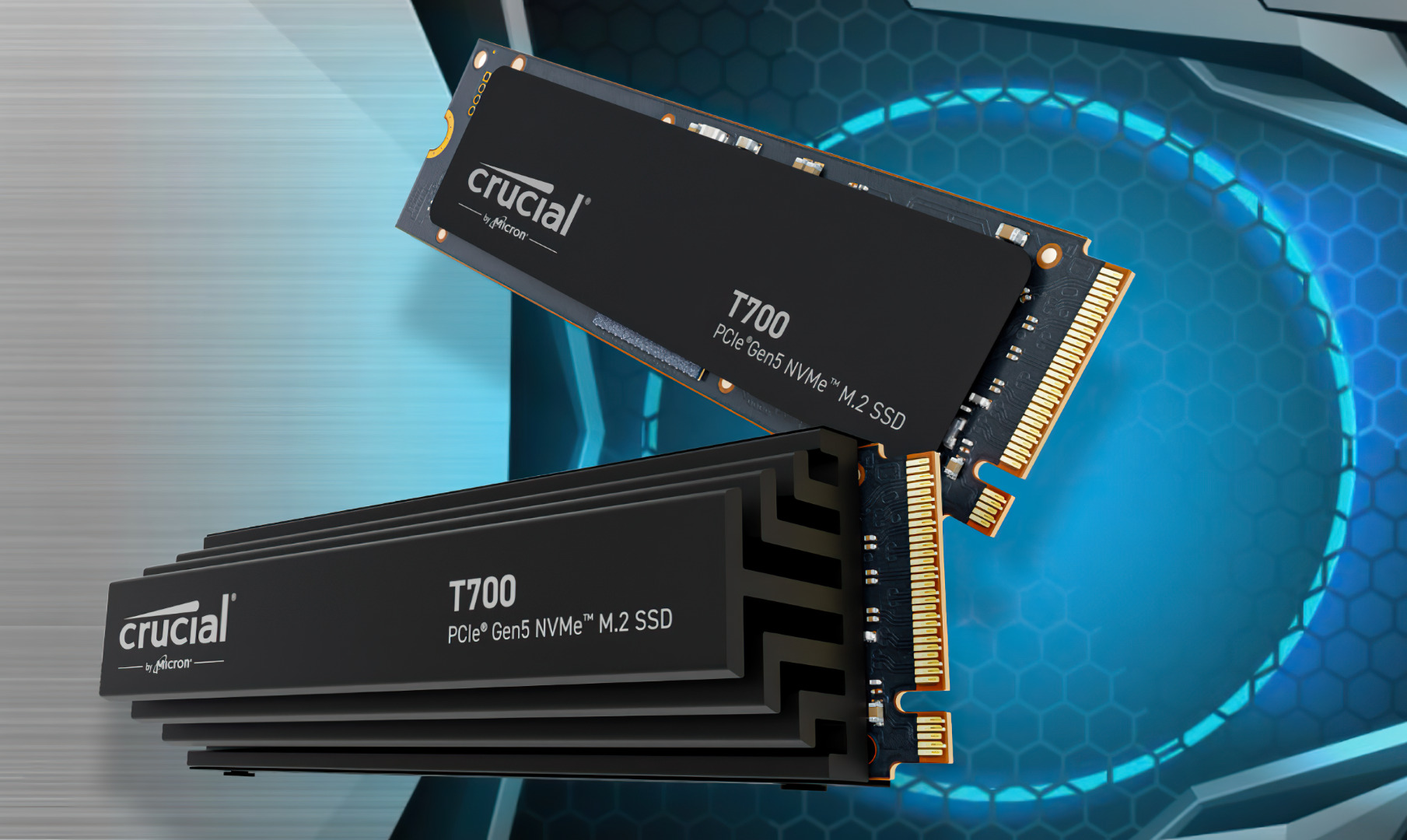 Crucial T700 PCIe Gen5 NVMe M.2 SSD