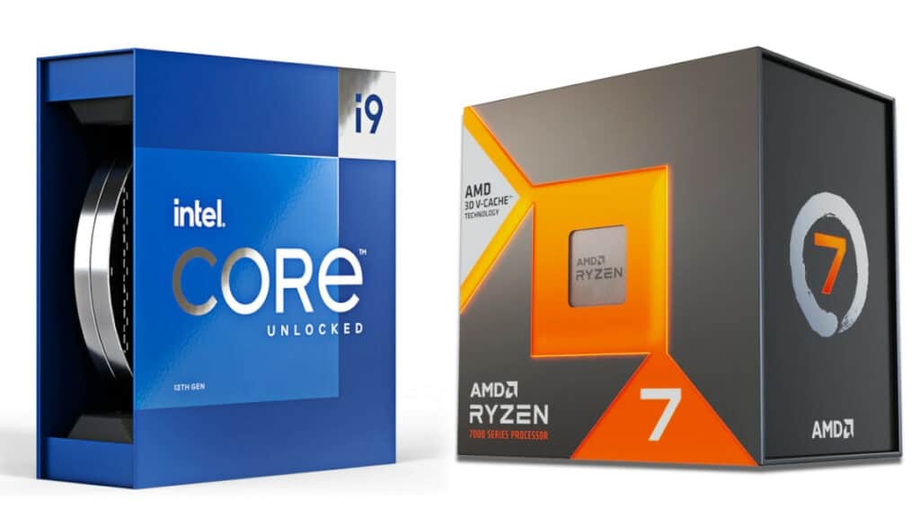 Best Gaming CPU: AMD Ryzen 7 7800X3D vs Intel Core i9-13900KF