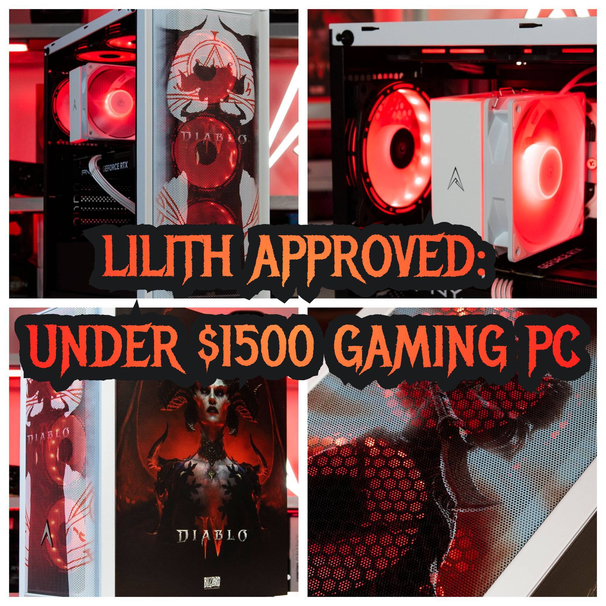 Battle Lilith on a Budget: Diablo IV-Optimised Gaming PCs for Under $1500